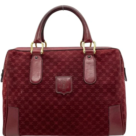 Celine Vintage 80s Diffusion Monogram Satchel Bag – Made in Italy - Picture 3 of 16